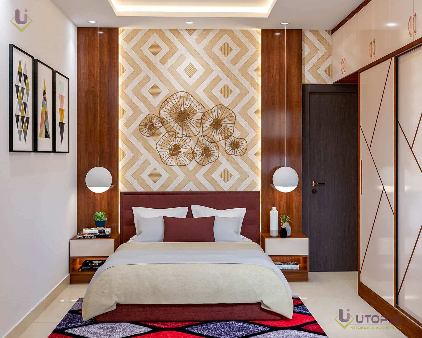 Apartments Interior Designers In Bangalore Bedroom 