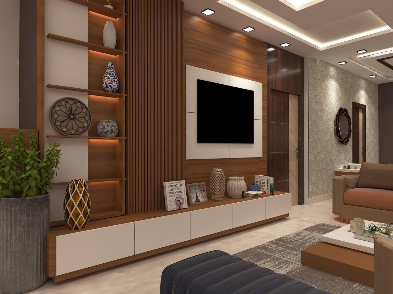 interior designers in hsr layout-Tv cabinet